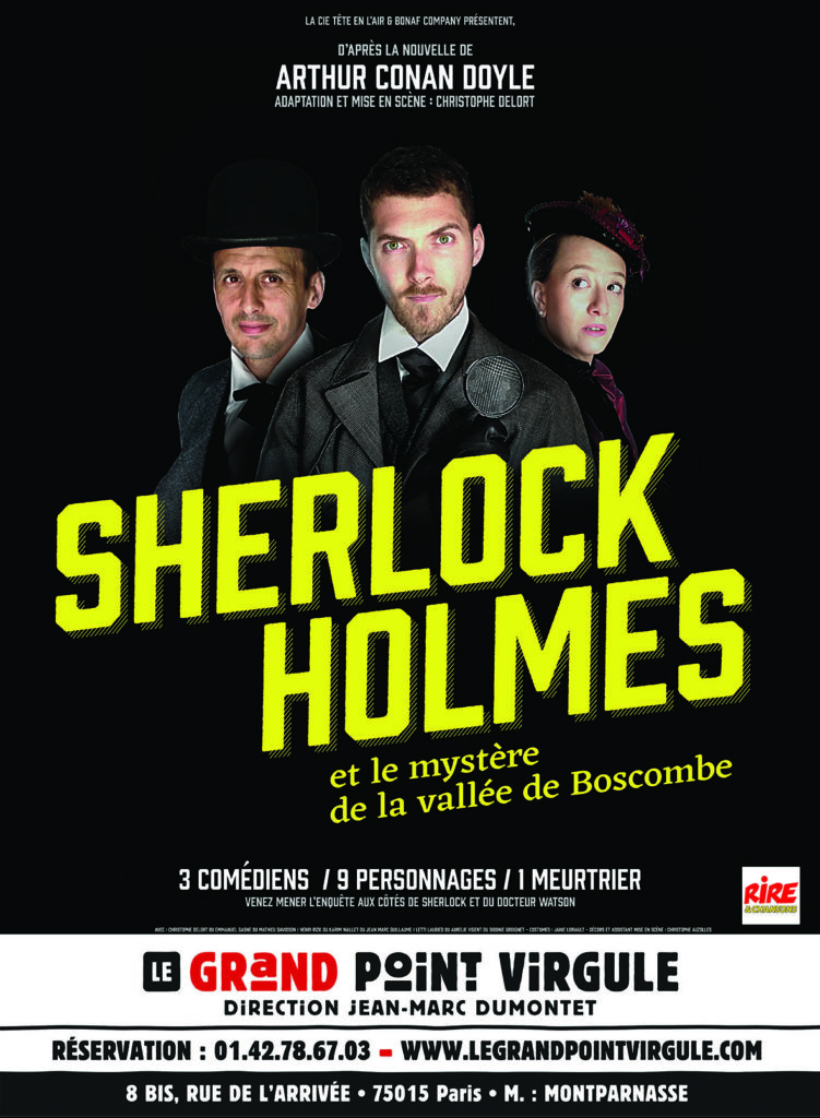 Sherlock Holmes Le Mystere De La Vallee De Boscombe SHERLOCK HOLMES et le mystère de la vallée de Boscombe - Théâtre Le