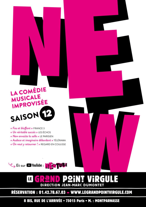 NEW &#8211; La comédie musicale improvisée