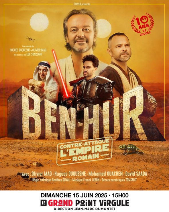 BEN-HUR contre-attaque l’Empire Romain