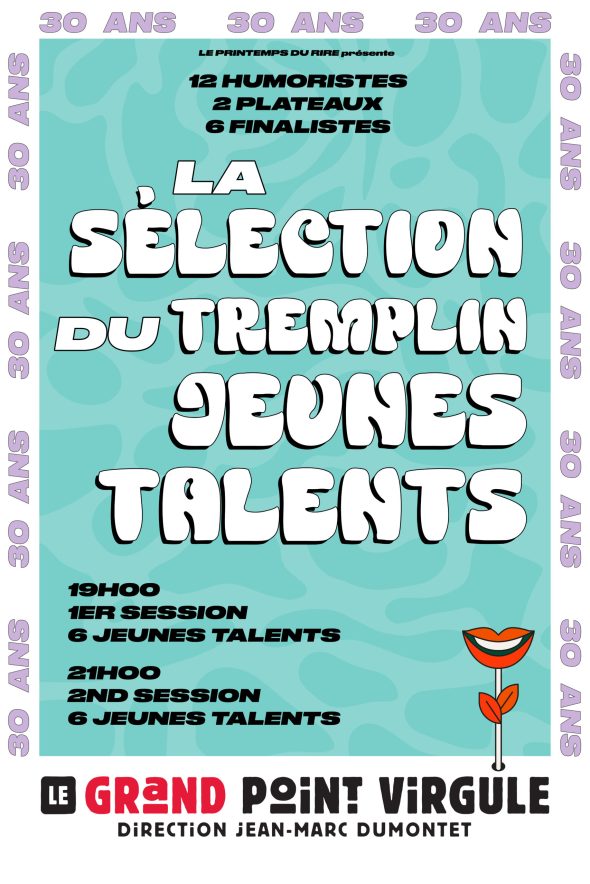 PRINTEMPS DU RIRE, LA SÉLECTION DES JEUNES TALENTS 2024