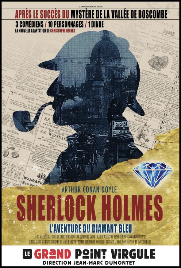 SHERLOCK HOLMES ET L&rsquo;AVENTURE DU DIAMANT BLEU