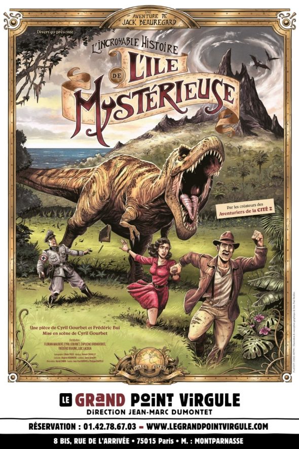 L&rsquo;INCROYABLE HISTOIRE DE L&rsquo;ÎLE MYSTERIEUSE